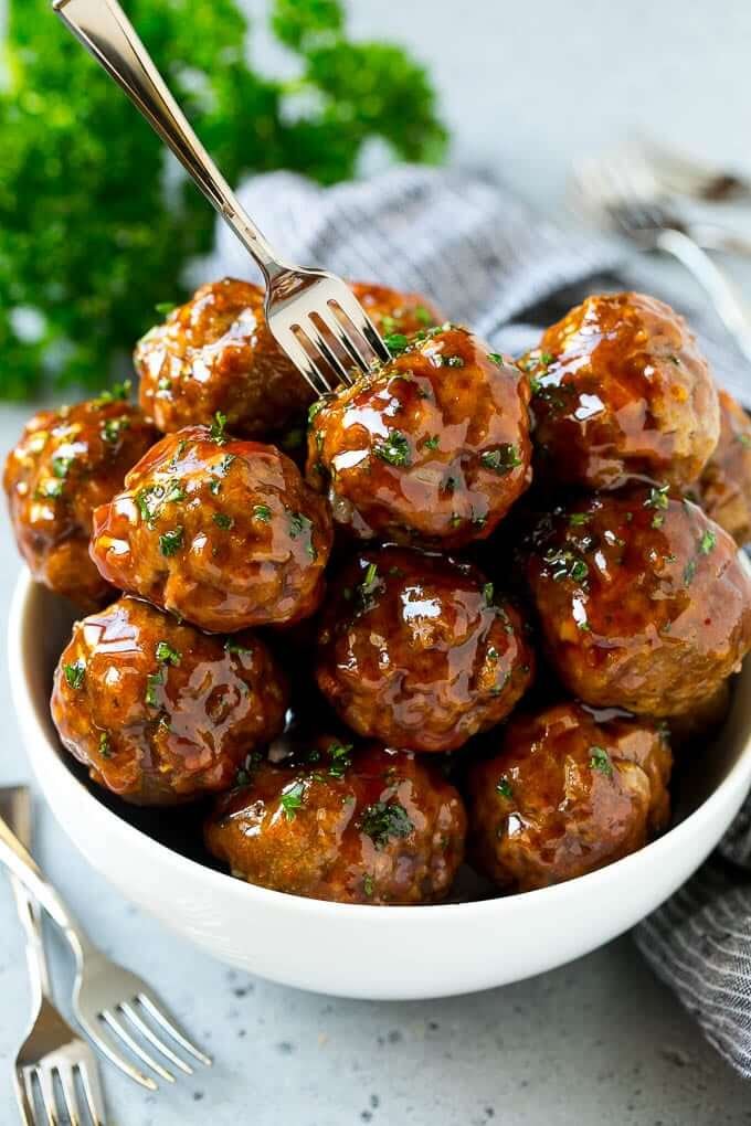 what to eat with meatballs