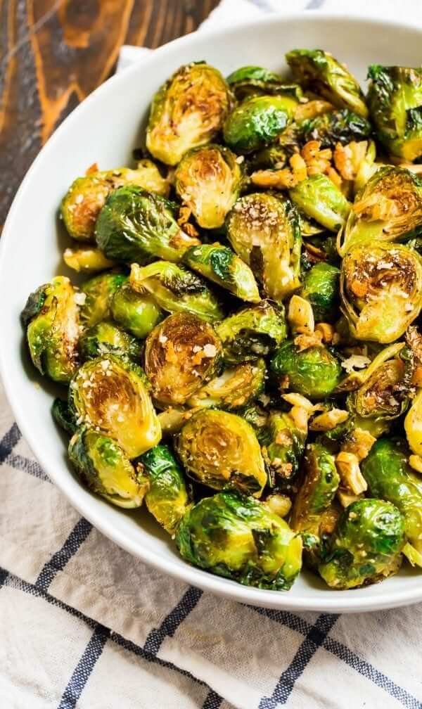 vegan creamy brussel sprouts recipe