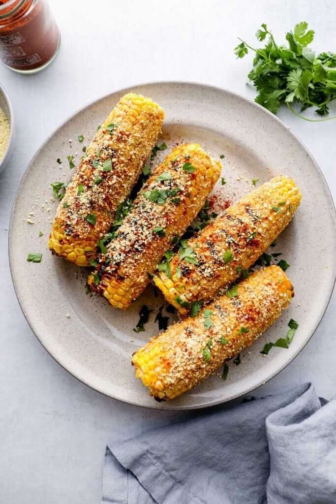 what goes with corn on the cob vegan