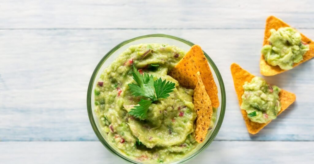 what is healthy to dip in guacamole