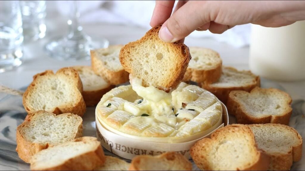 what to serve with baked camembert