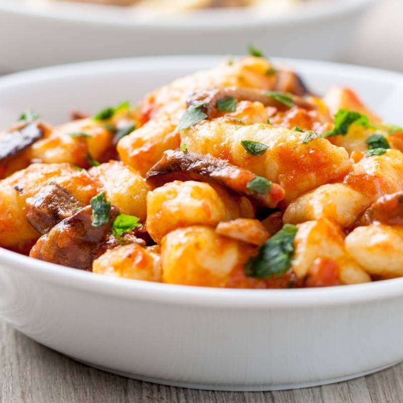 what to eat with gnocchi vegetarian